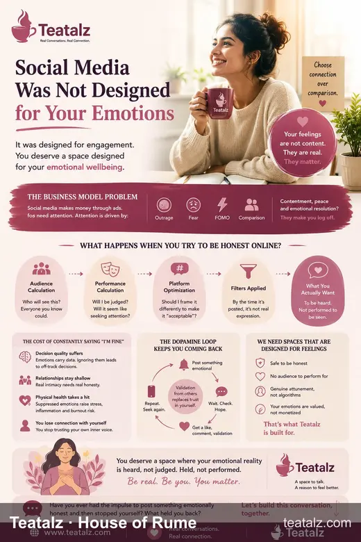 Social Media Was Not Designed for Your Emotions
