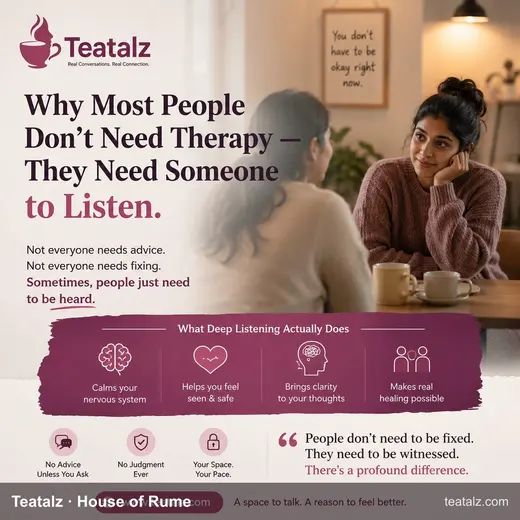 Do You Need Therapy, or Just Someone to Listen?